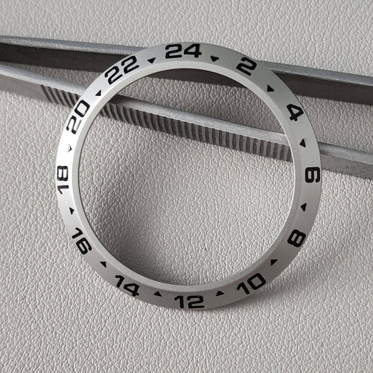 SLIM 24hr Bezel / Sand Blasted