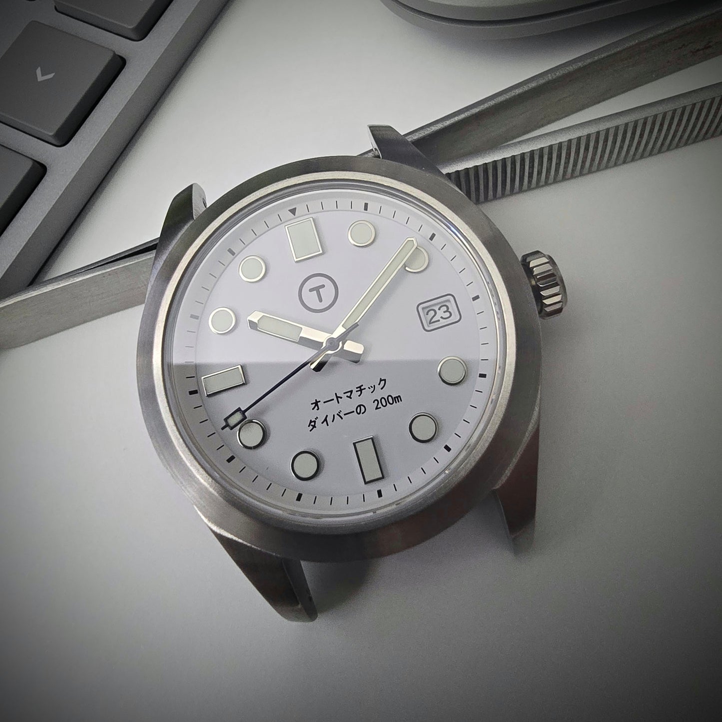 Case Exp 40mm Brushed + All Bundle + Jubilee Bands (*Require Chapter Ring) / Double Dome