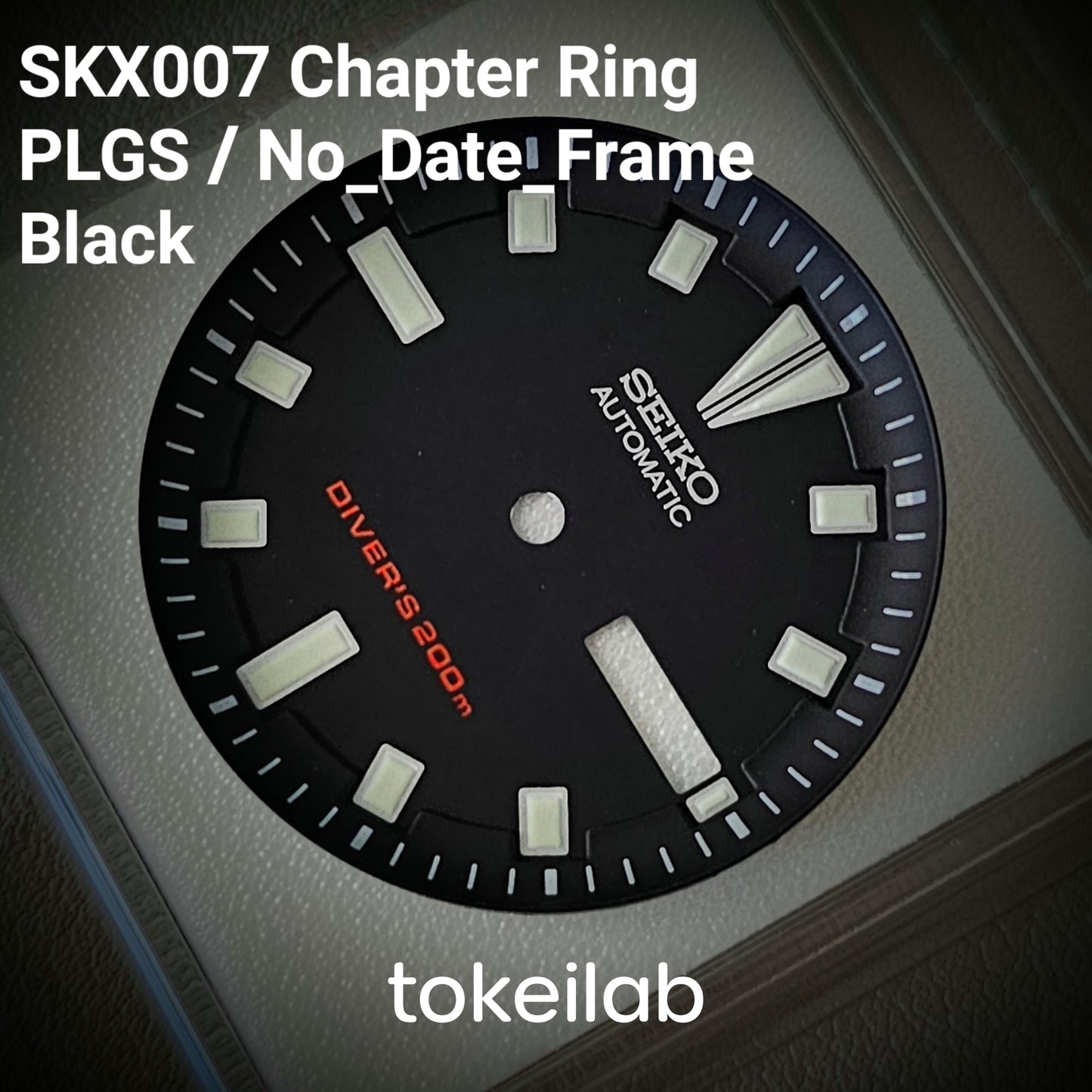PLGS Style / No Date Frame / Black