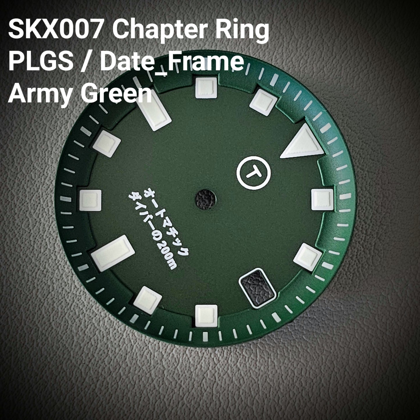 PLGS Style / Date Frame / Army Green