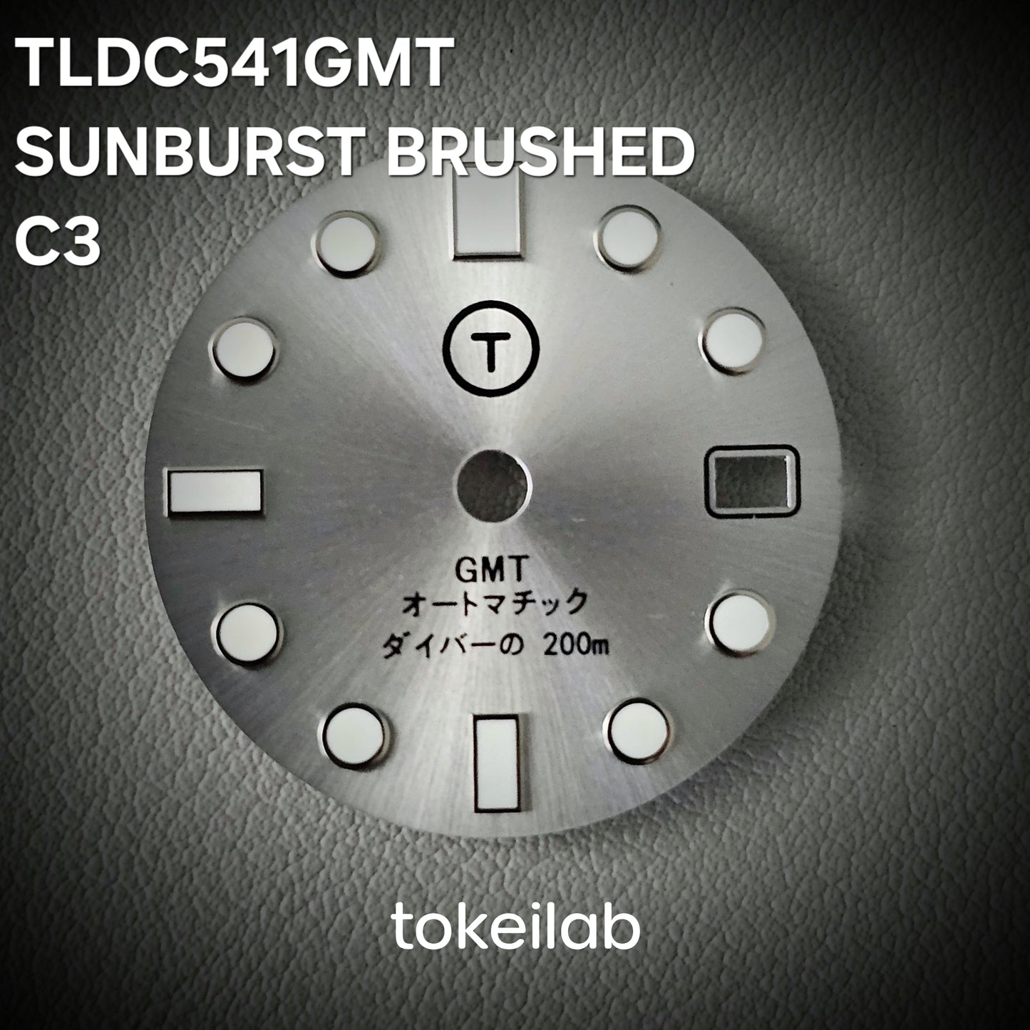 TYPE 5 プレミアム Brushed Sunburst GMT Date C3