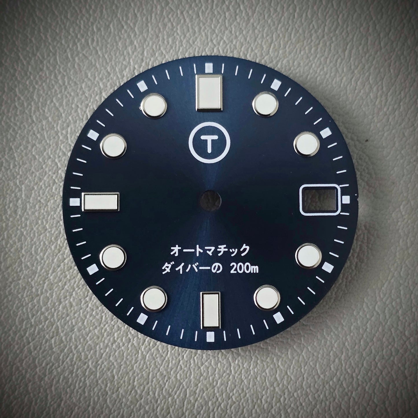 TYPE 5 プレミアム Dark Blue Sunburst Minute Date C3