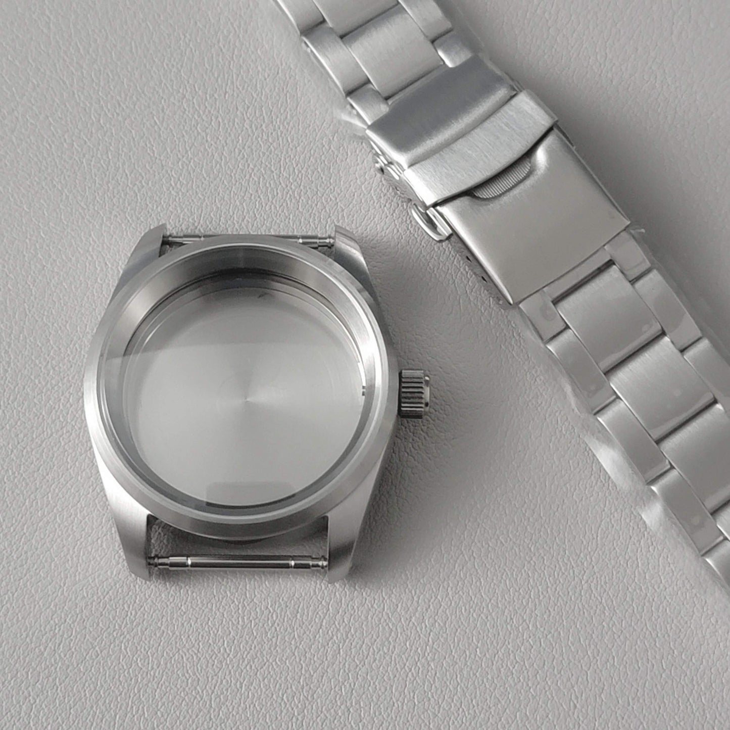 Case Exp 36mm Brushed + All Bundle + Metal Bands