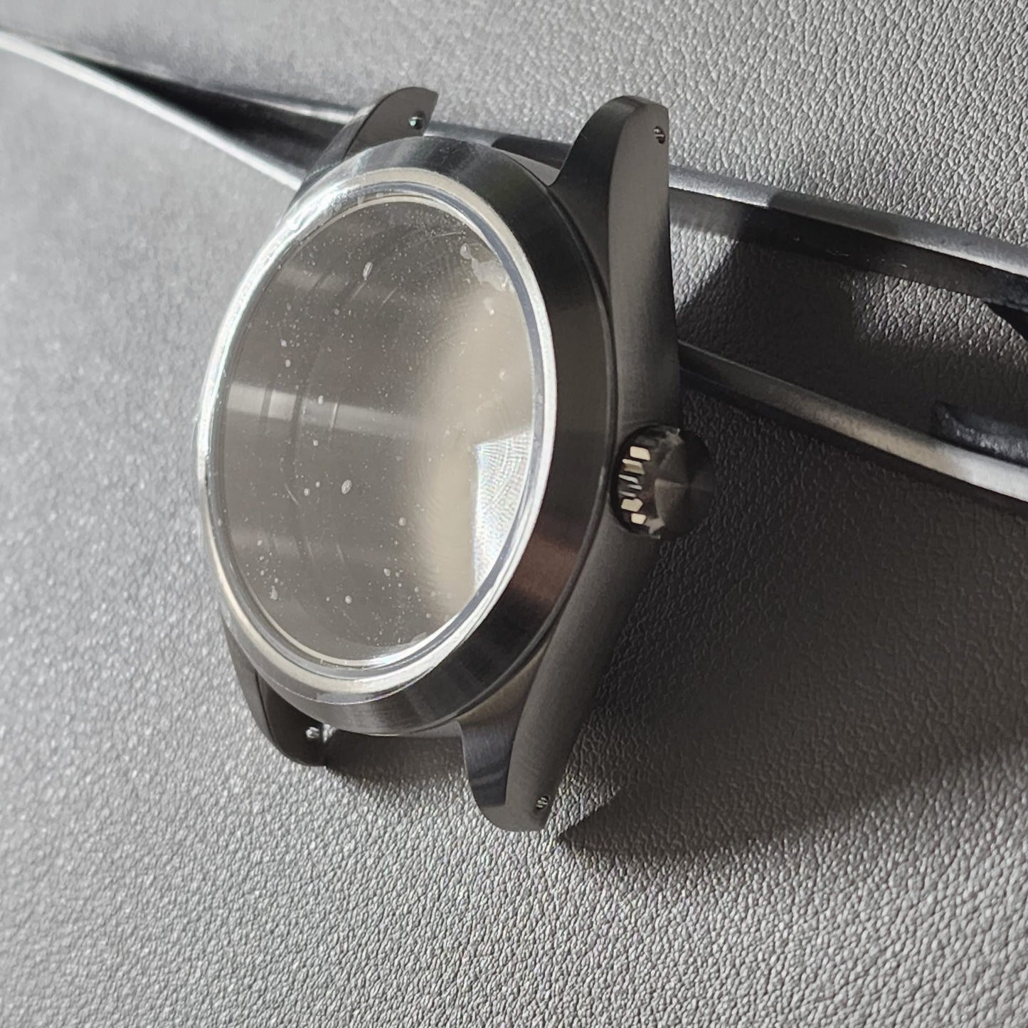 Case Exp 40mm Brushed + All Bundle + Jubilee Bands (Brushed Chapter Ring) / Flat Sapphire