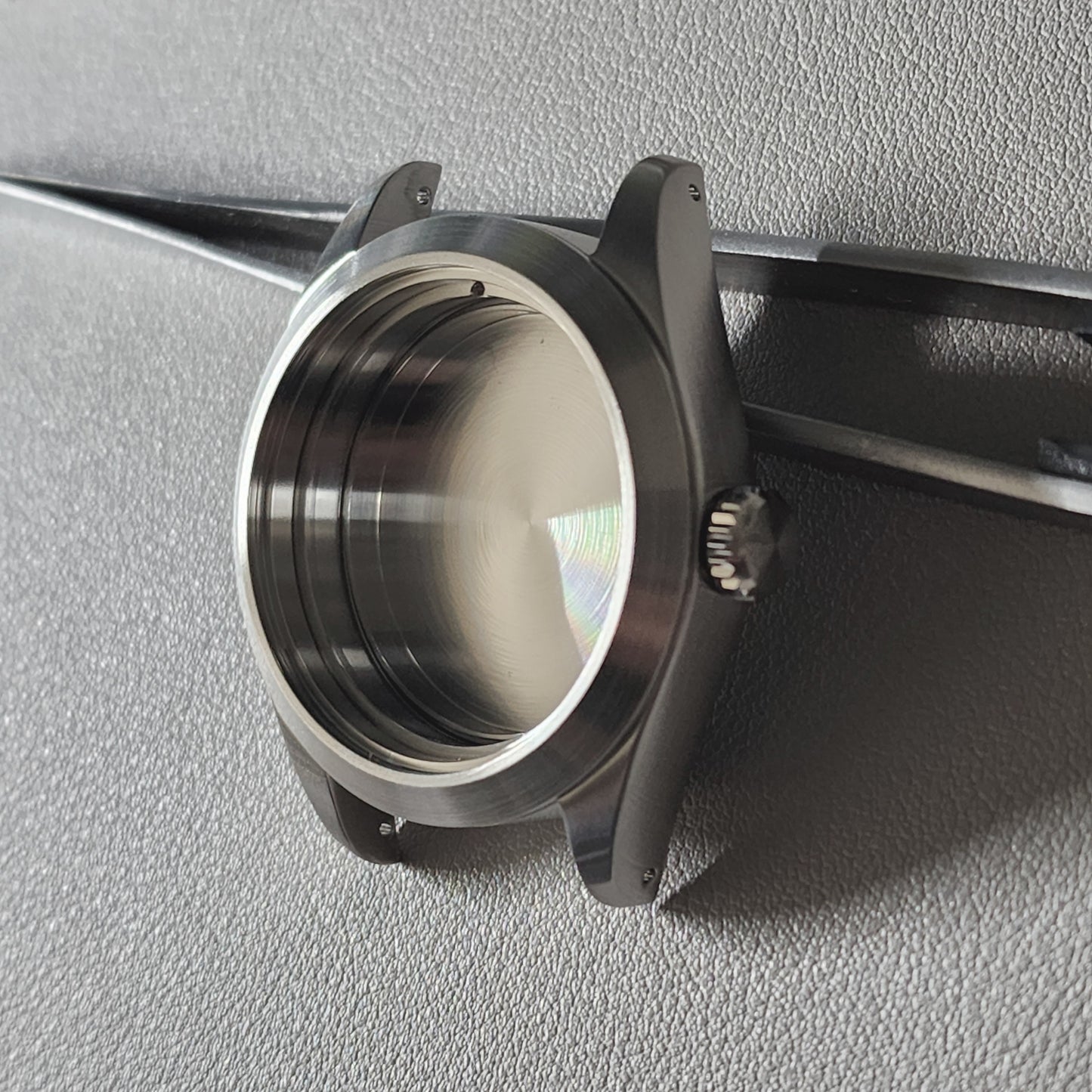 Case Exp 40mm Brushed + All Bundle + Jubilee Bands (*Require Chapter Ring) / Flat Sapphire