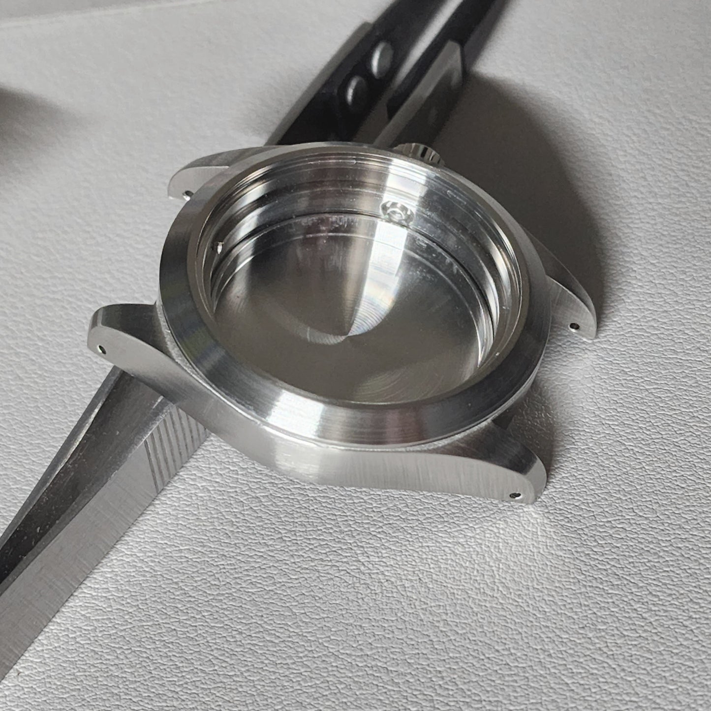 Case Exp 40mm Brushed + All Bundle + Jubilee Bands (*Require Chapter Ring) / Double Dome