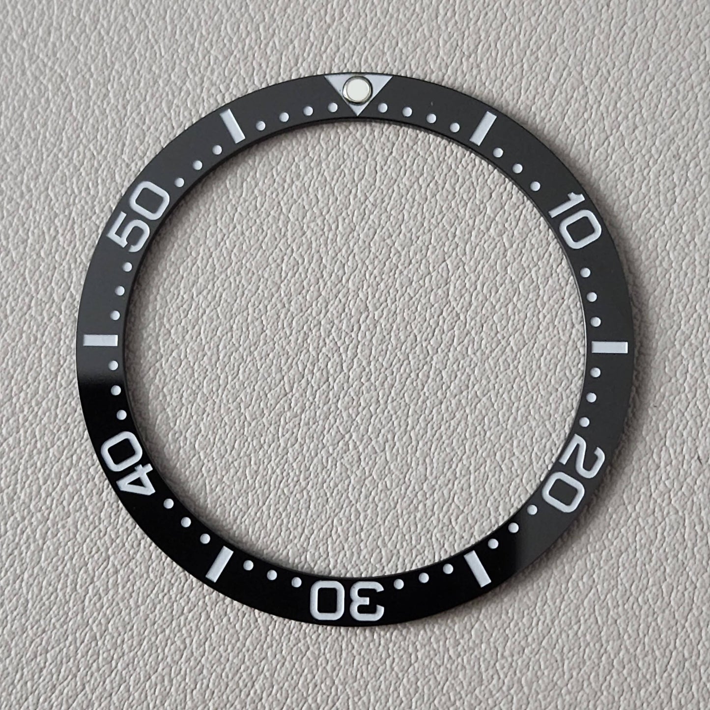 Bezel Insert SRP777 Turtle Ceramic C3 Low PIP / Flat / Black