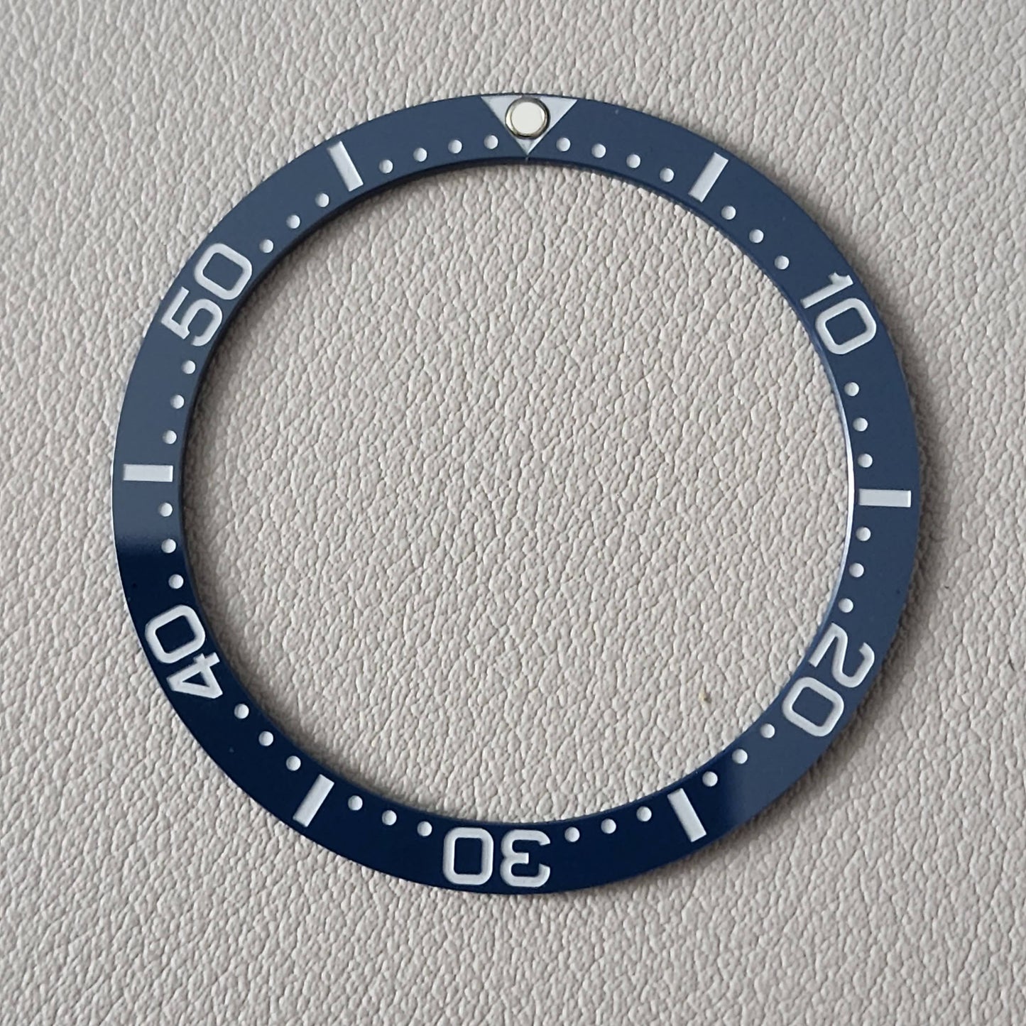 Bezel Insert SRP777 Turtle Ceramic C3 Low PIP / Flat / Dark Blue