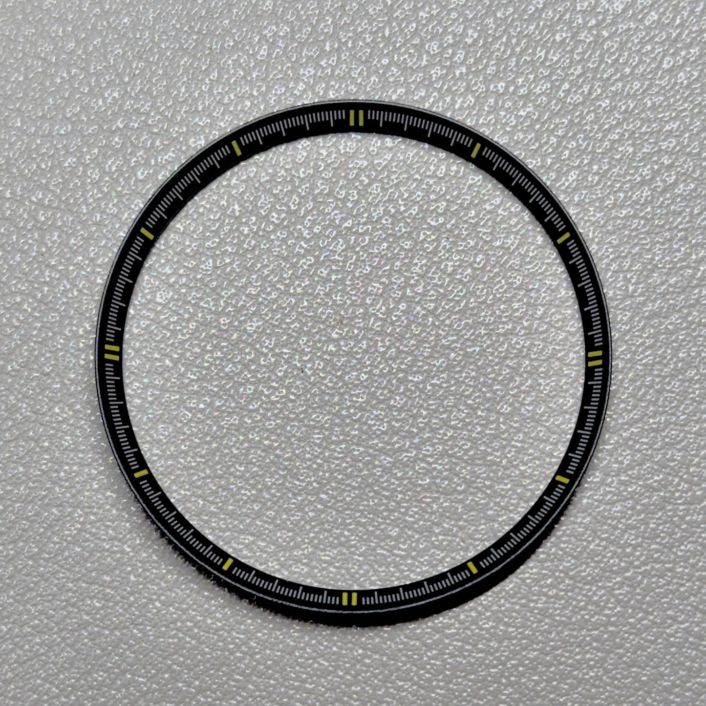 Micro Marks / Black + Yellow Hours