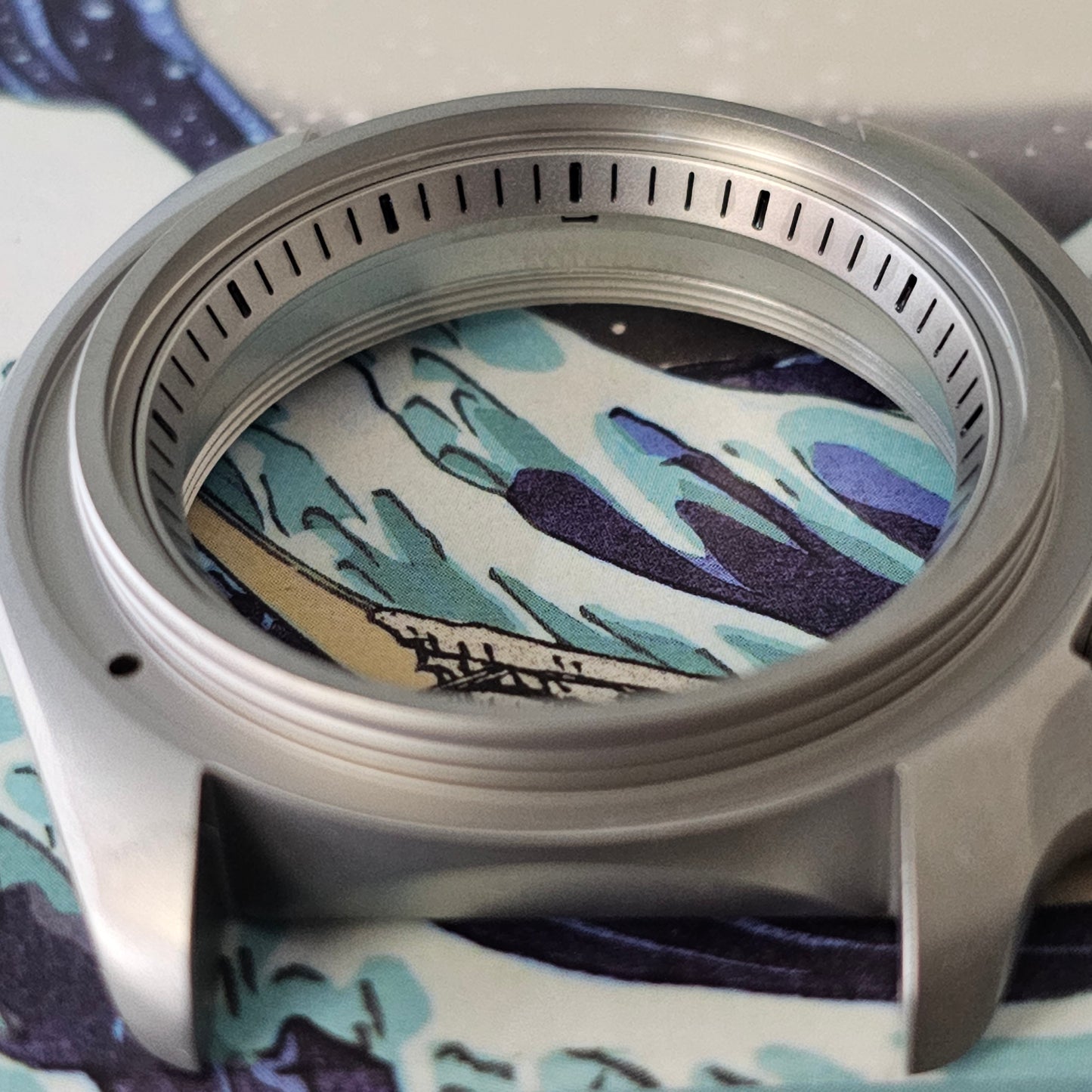 SKX Style / Sand Blasted + Black