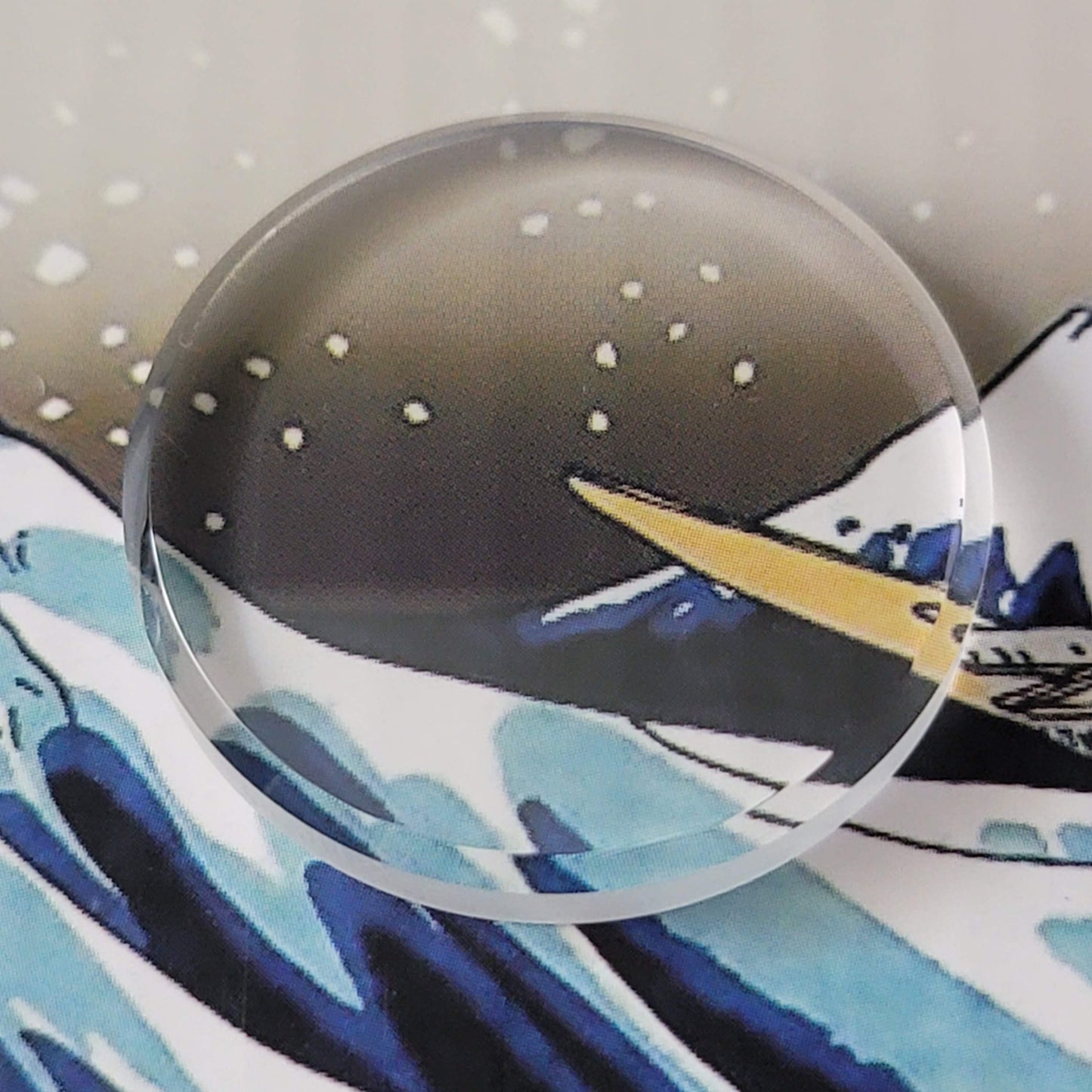 CS0201CR - Double Dome Bevel / Clear AR