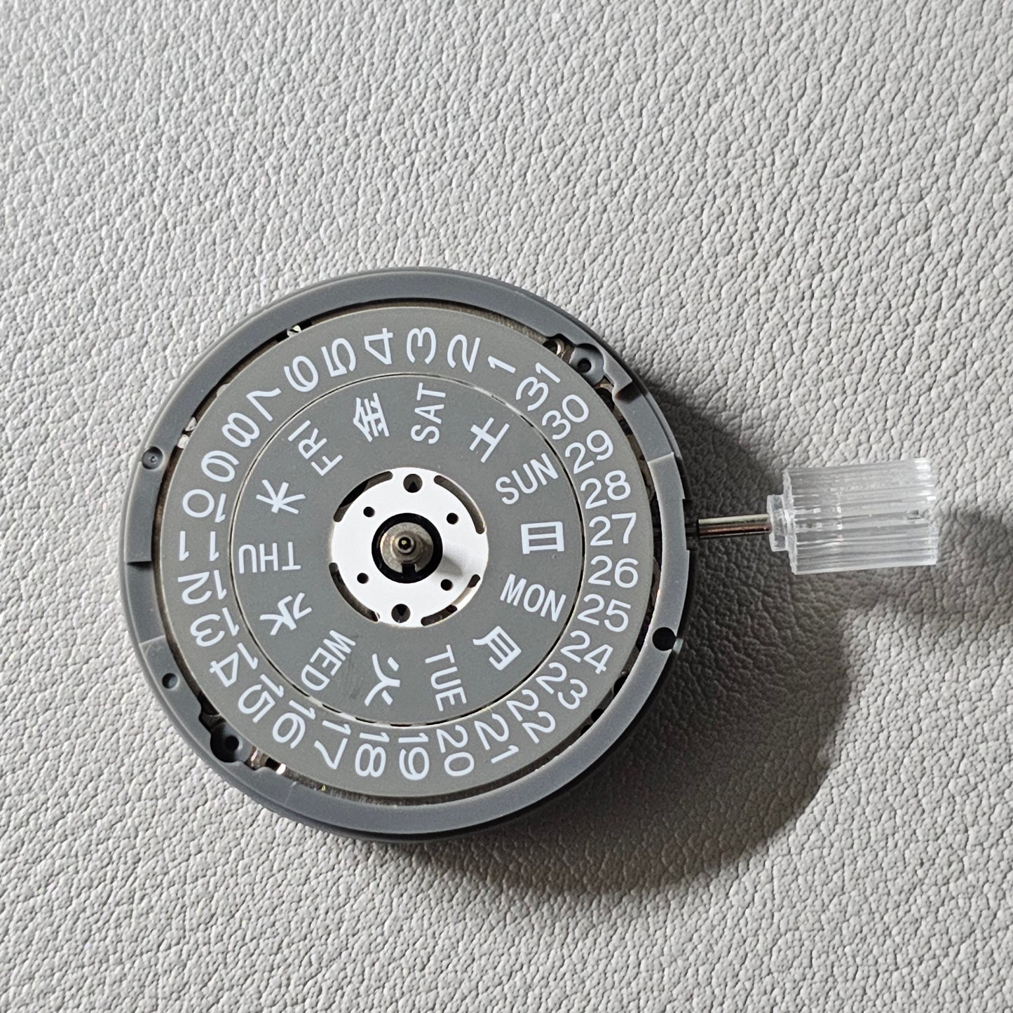 NH36 Movement / Grey Day & Date Disc / 3 o'clock crown position