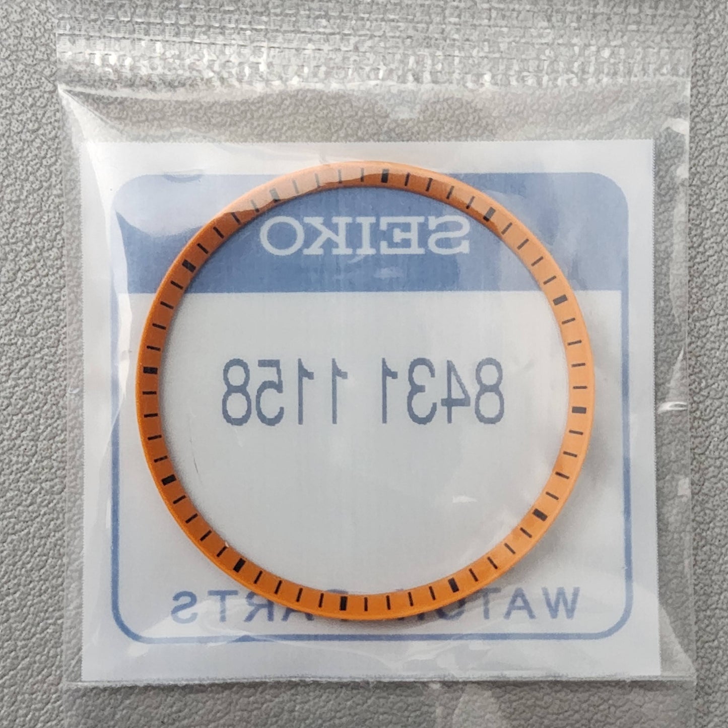 SEIKO OEM Chapter Ring SKX011 / Orange