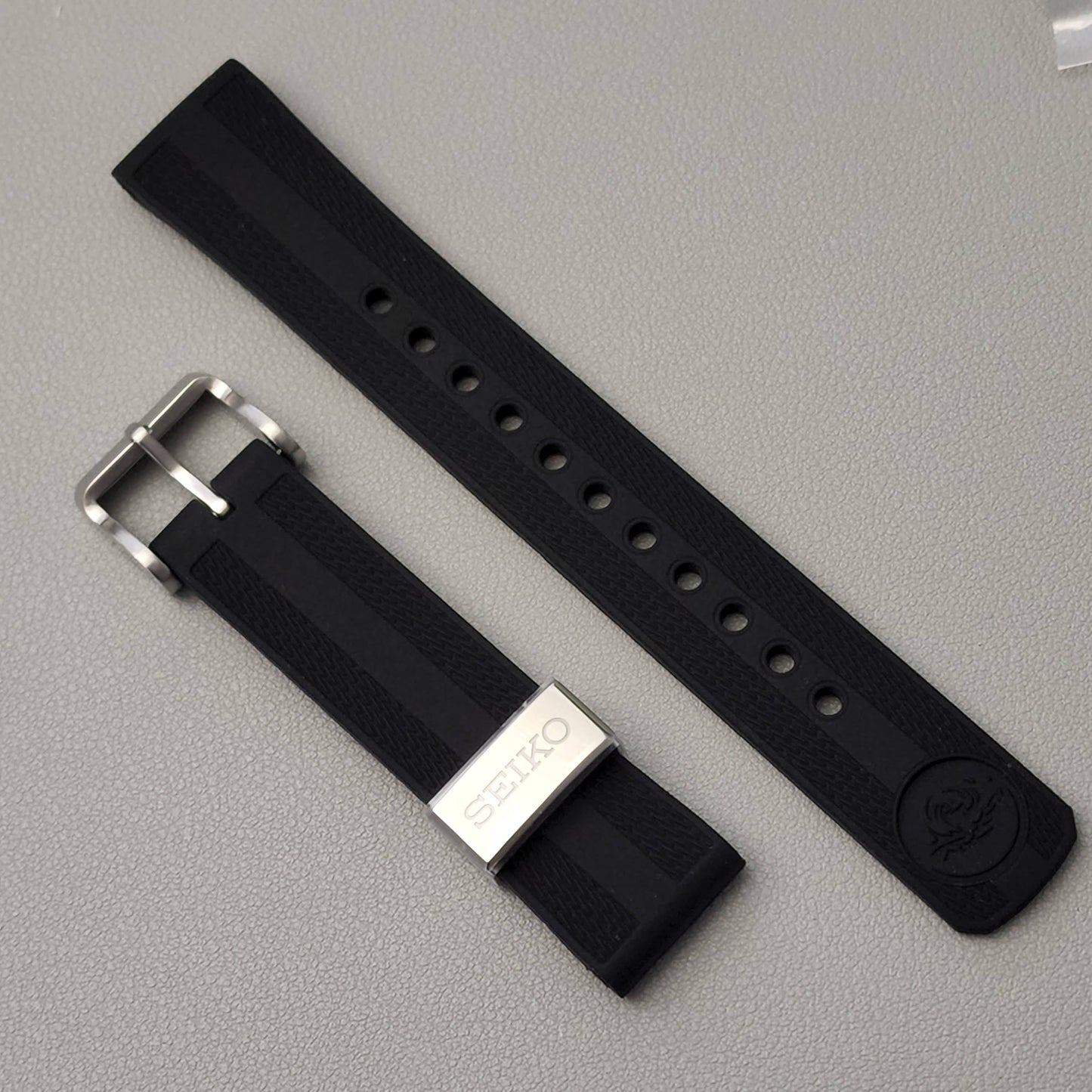 SEIKO OEM Strap SPB317 / 20mm Black Resin