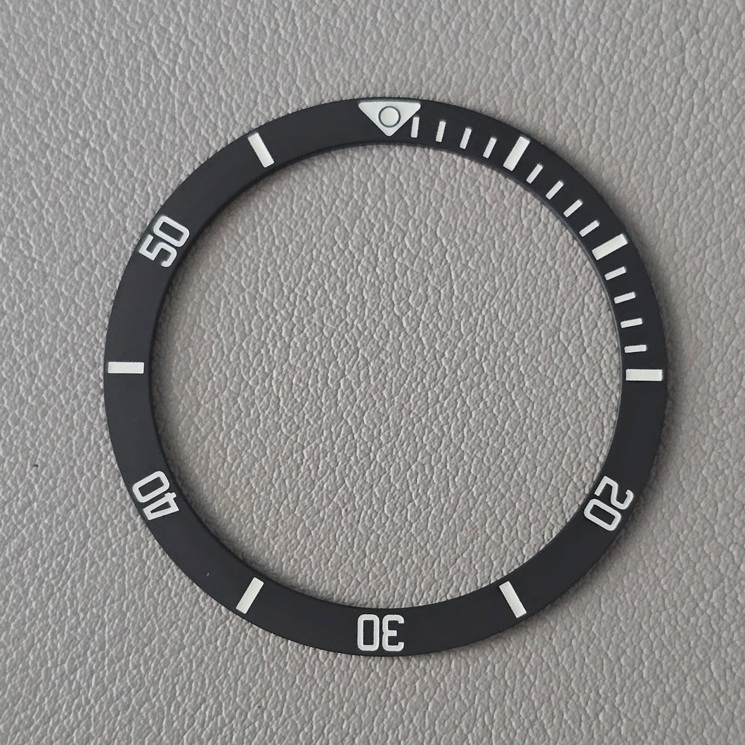 Bezel Insert SKX007 Ceramic BGW9 (PLGS style) / Flat / Black Matte