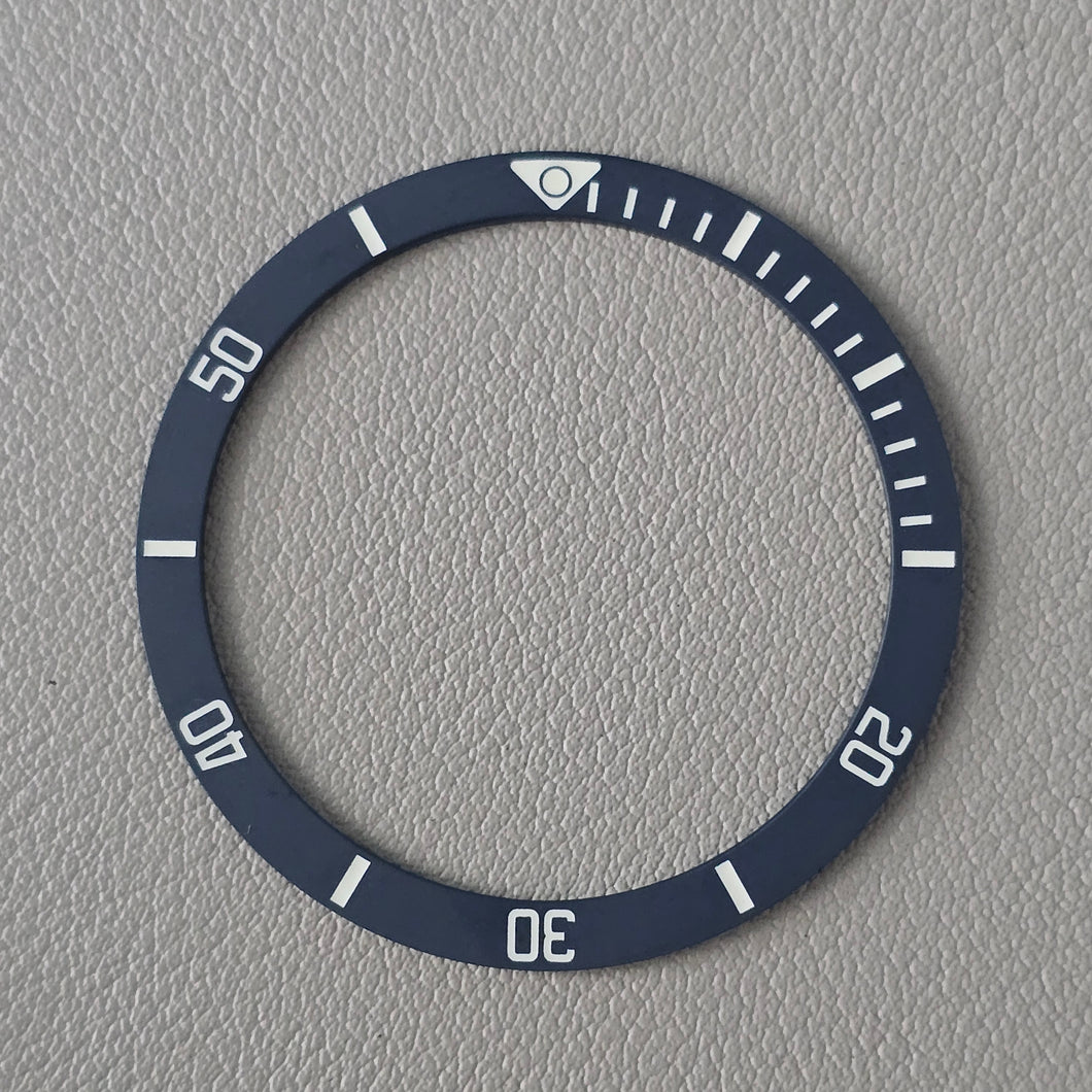 Bezel Insert SKX007 Ceramic BGW9 (PLGS style) / Flat / Dark Blue Matte