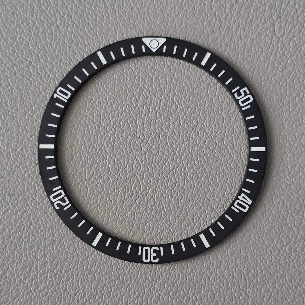 Bezel Insert SKX007 Ceramic C3 (FXD style) / Flat / Black Matte