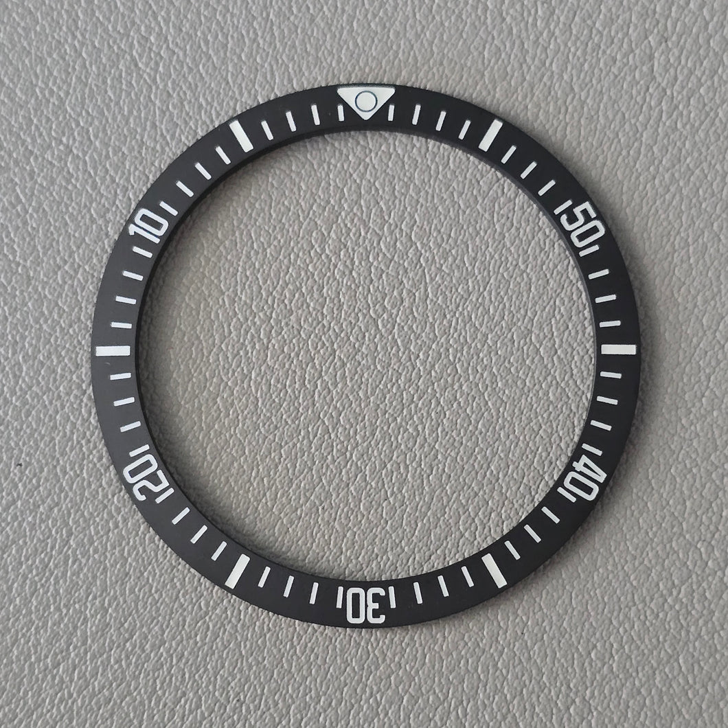 Bezel Insert SKX007 Ceramic C3 (FXD style) / Sloped / Black Matte