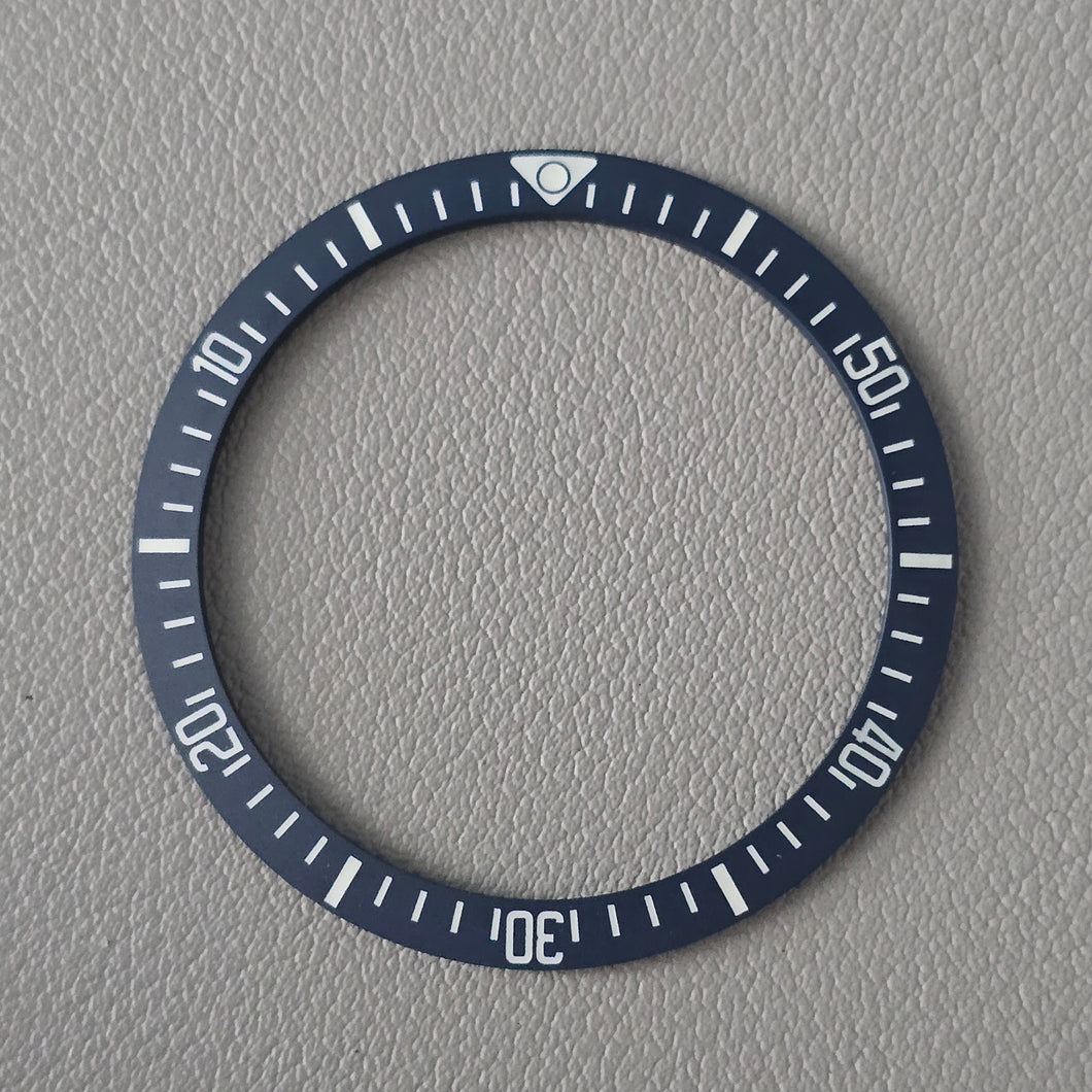 Bezel Insert SKX007 Ceramic C3 (FXD style) / Sloped / Dark Blue Matte