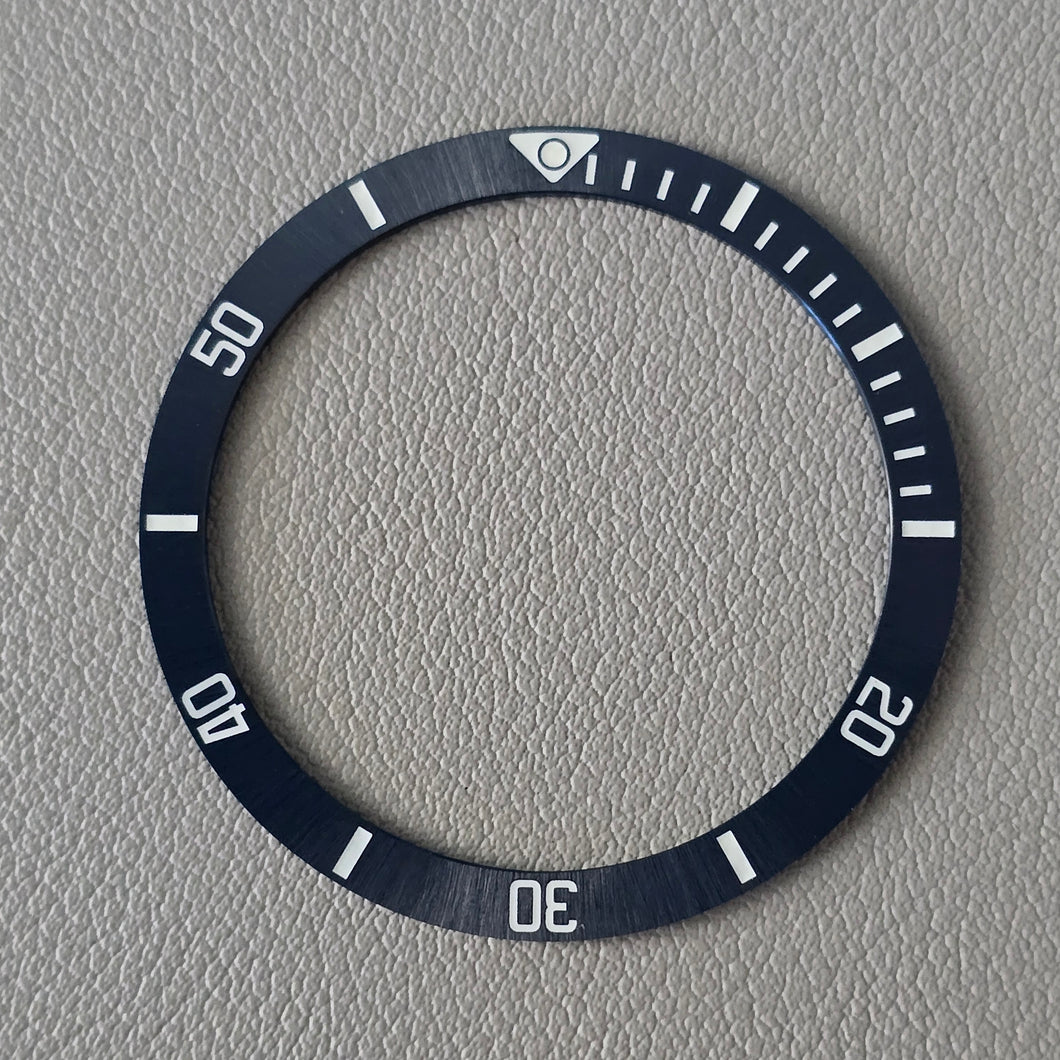 Bezel Insert SKX007 Ceramic C3 (P39 style) / Flat / Dark Blue Sunburst