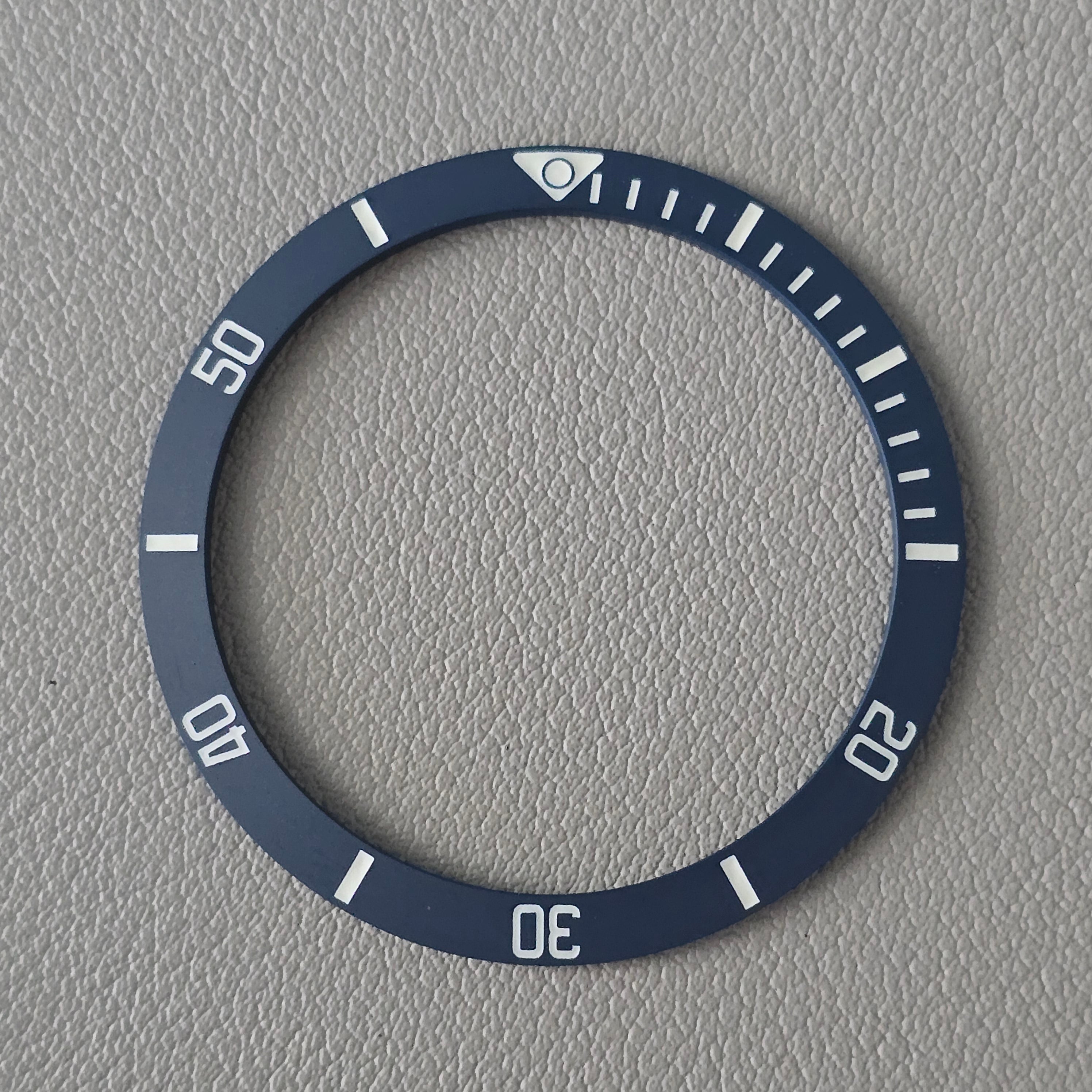 Blue Matte Insert Bezel Insert SKX007 / PLGS Dark_Blue Matte Ceramic Sloped C3 – TOKEILAB ...