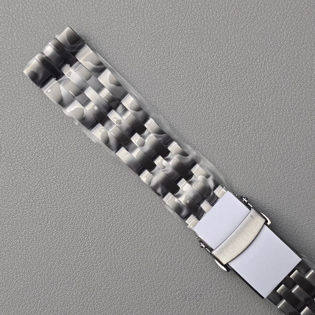 Bracelet SKX007 6105-8000 Conversion / Engineer Brush Solid End Links / Gunmetal