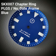 Load image into Gallery viewer, Chapter Ring SKX007 PLGS Style / No Date Frame / Blue
