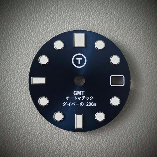 TYPE 5 プレミアム  Dark Blue Sunburst GMT Date C3