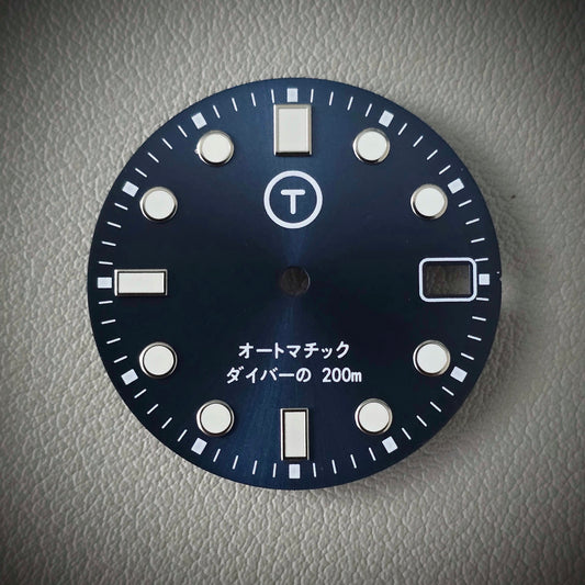 TYPE 5 プレミアム  Dark Blue Sunburst Minute Date C3