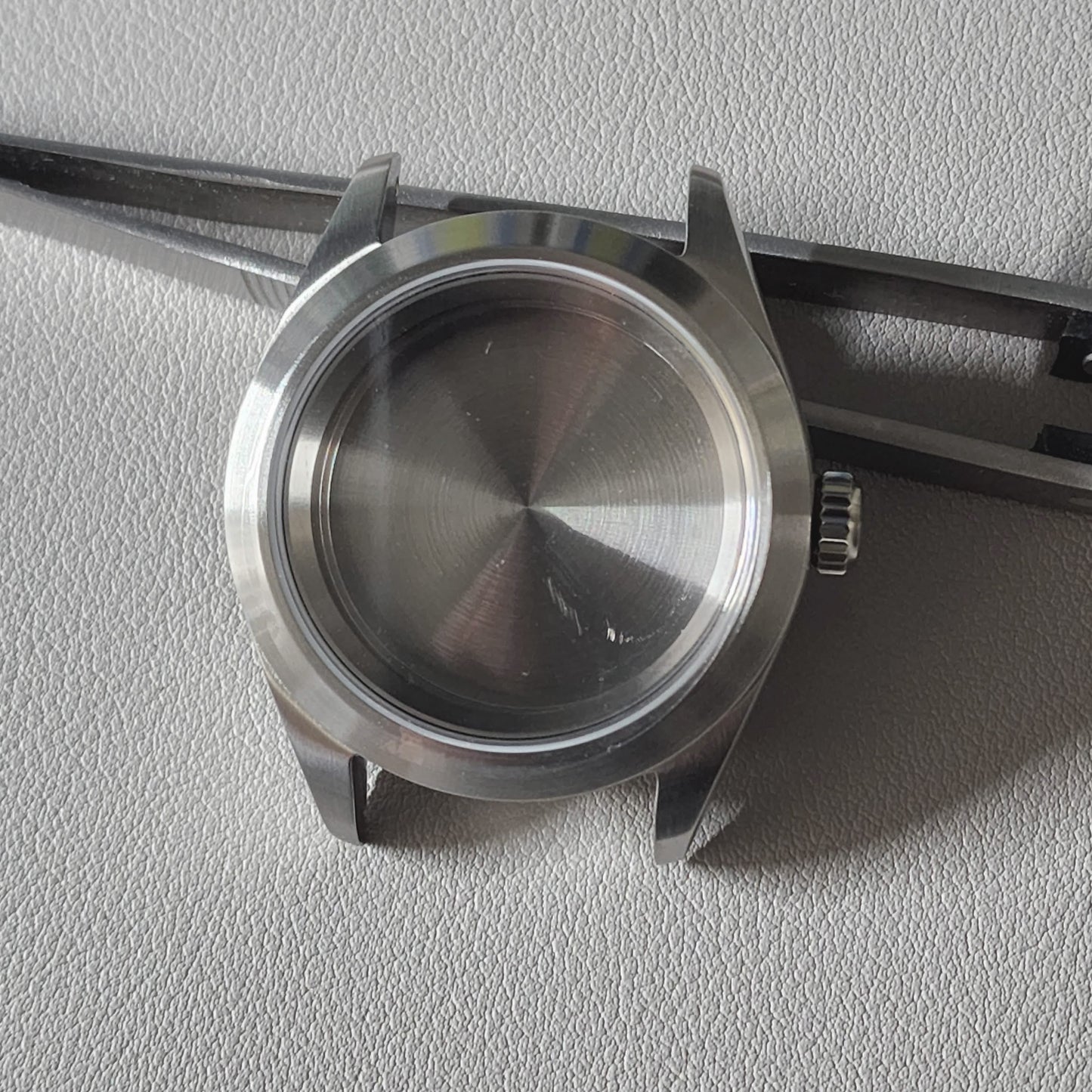Case Exp 40mm Brushed + All Bundle + Jubilee Bands (Brushed Chapter Ring) / Flat Sapphire