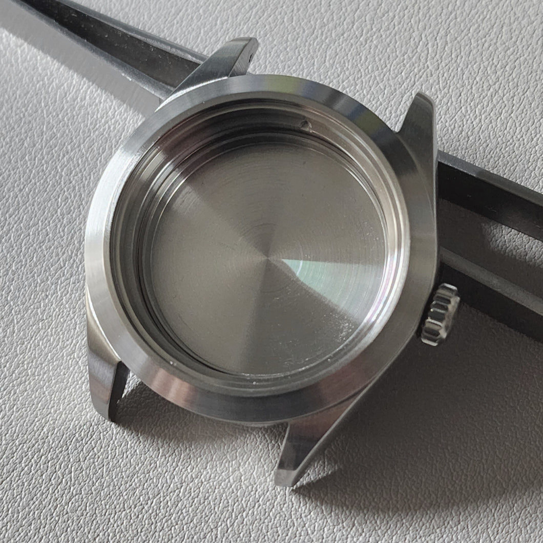 Case Exp 40mm Brushed (*Require Chapter Ring) / Flat Sapphire