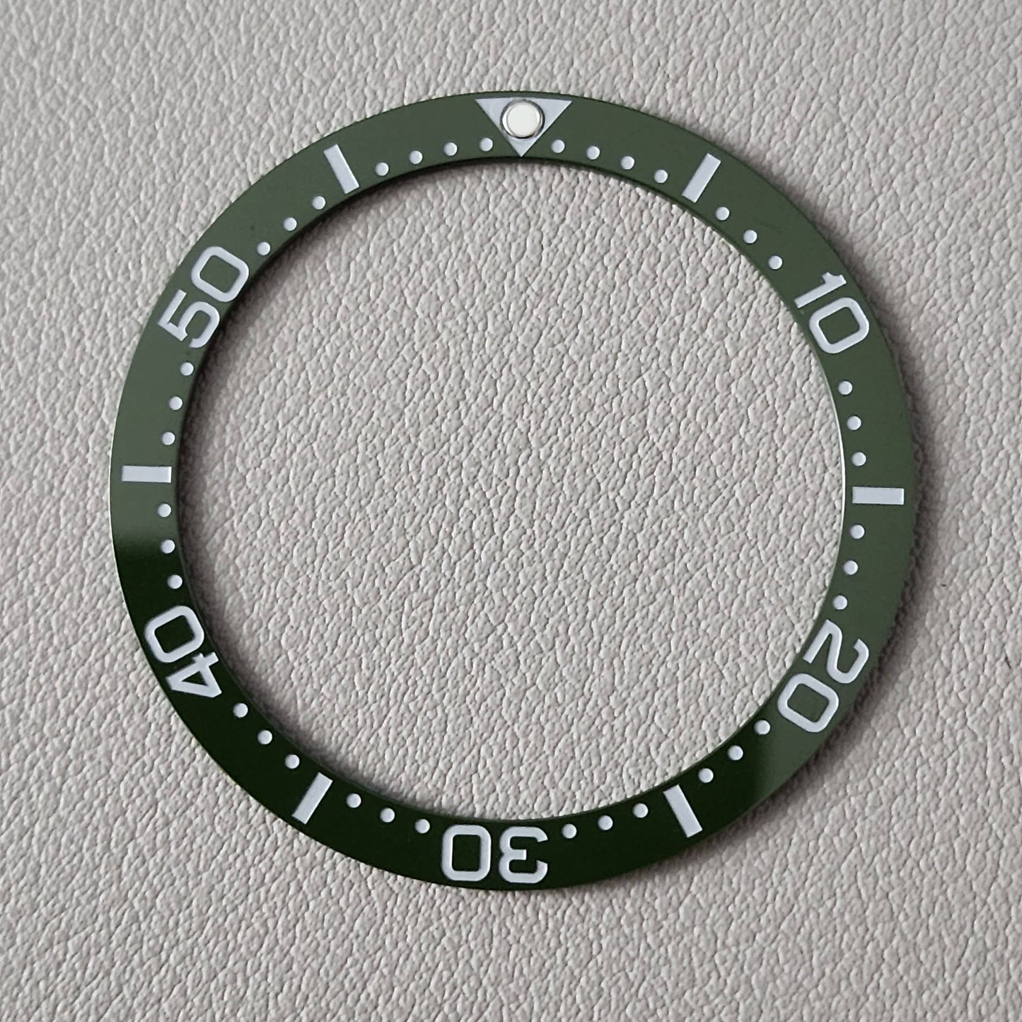 Bezel Insert SRP777 Turtle Ceramic C3 Low PIP / Flat / Army Green