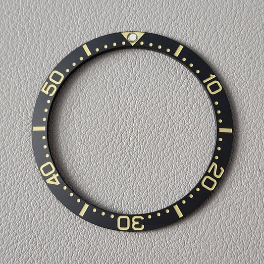 Low_PIP Black Matte + Khaki fonts Ceramic Sloped C3