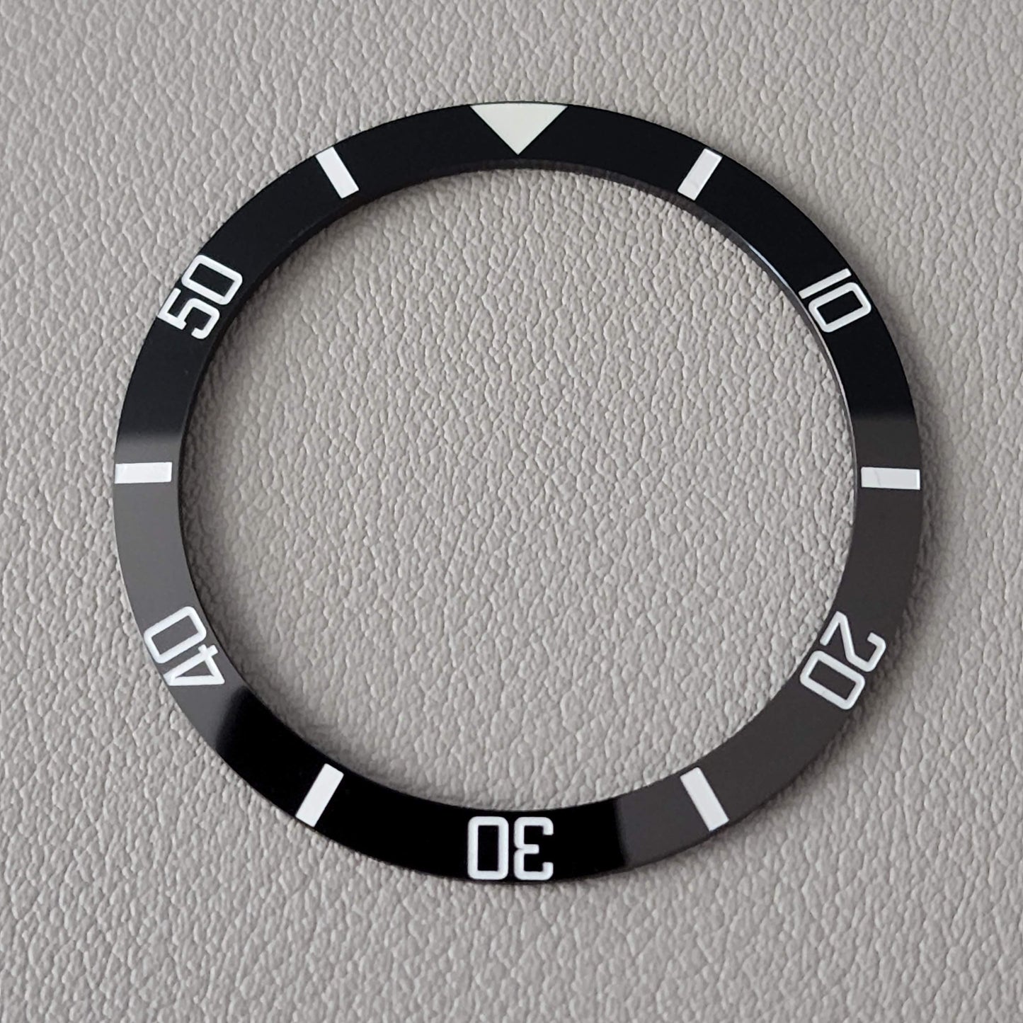 VINTAGE Black Ceramic Sloped C3