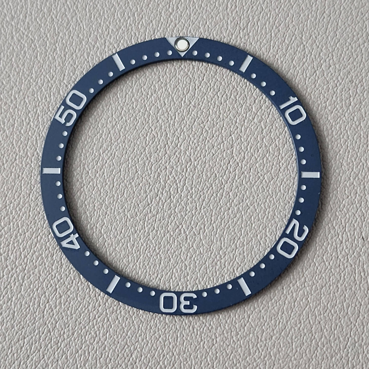 Blue Matte Insert Bezel Insert SKX007 / Low_PIP Dark_Blue Matte Ceramic Flat C3 ...