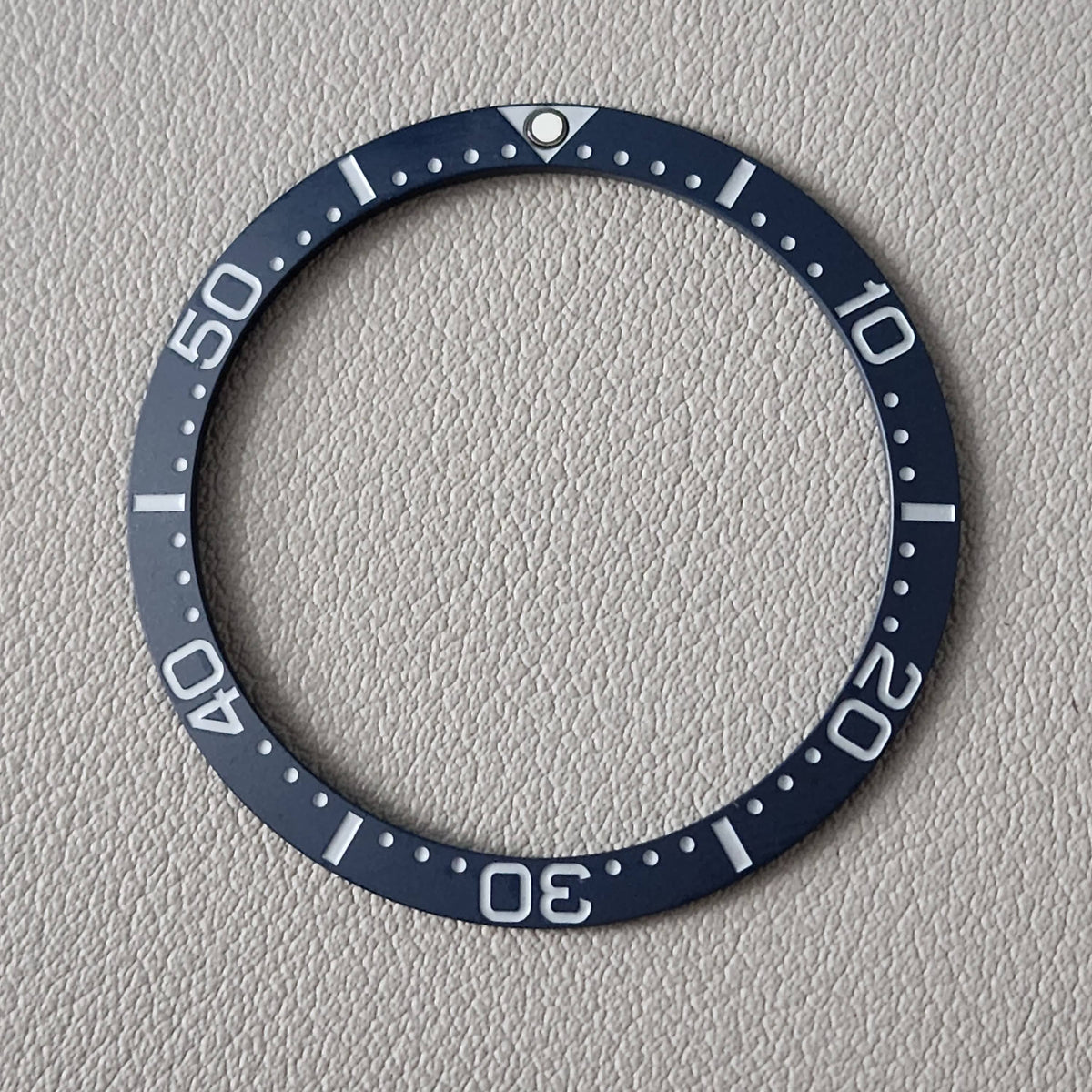 Blue Matte Insert Bezel Insert SKX007 / Low_PIP Dark_Blue Matte Ceramic Sloped C3 ...
