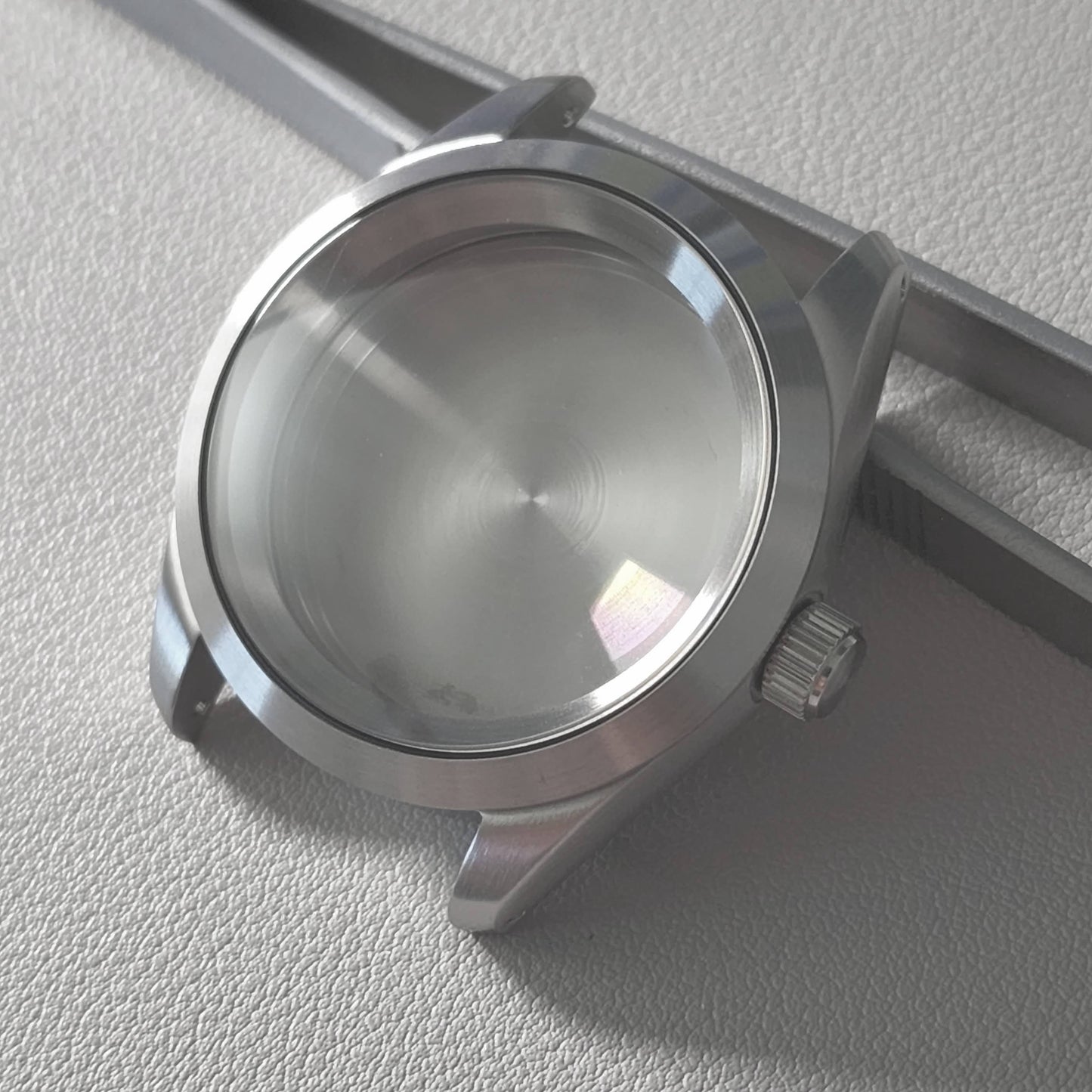 Case Exp 38mm Brushed + All Bundle + Metal Bands (Plain Brushed Chapter Ring)