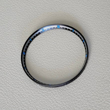 Load image into Gallery viewer, Chapter Ring SKX007 Micro Marks / Black + Blue Hours
