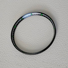 Load image into Gallery viewer, Chapter Ring SKX007 Micro Marks / Black + Green Hours
