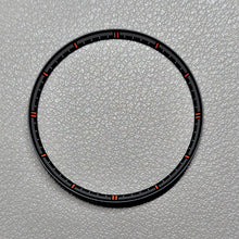 Load image into Gallery viewer, Chapter Ring SKX007 Micro Marks / Black + Orange Hours
