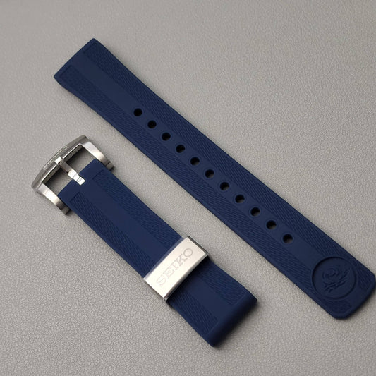 SEIKO OEM Strap SPB183 / 20mm Blue Resin