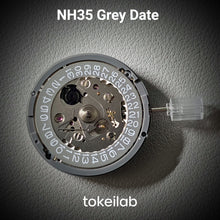 Load image into Gallery viewer, NH35 Movement / Grey Date Disc
