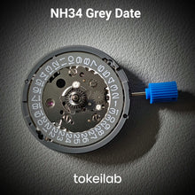 Load image into Gallery viewer, NH34 Movement / Grey Date Disc

